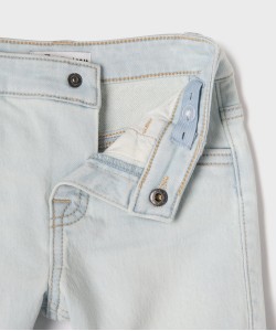 Short en jean extensible avec taille ajustable bébé garçon[MISSING]